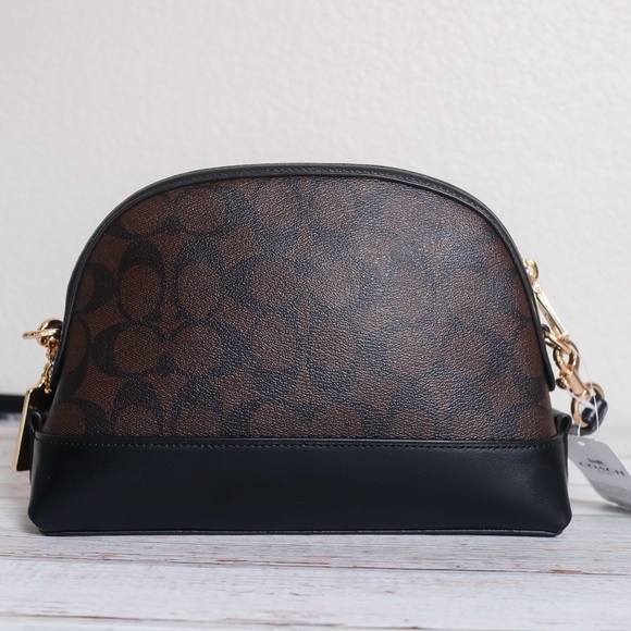 Coach Bags Nwt Coach Dome Crossbody In Signature Canvas Poshmark